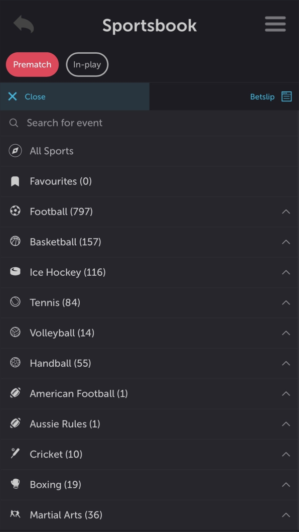Bitcoin Sportsbook App